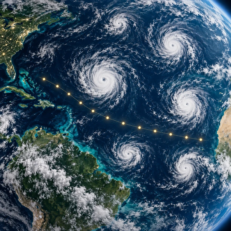 2026 Atlantic named storms: latest prediction for 10