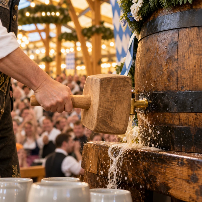 Full analysis of the Oktoberfest 2026 first-keg timing