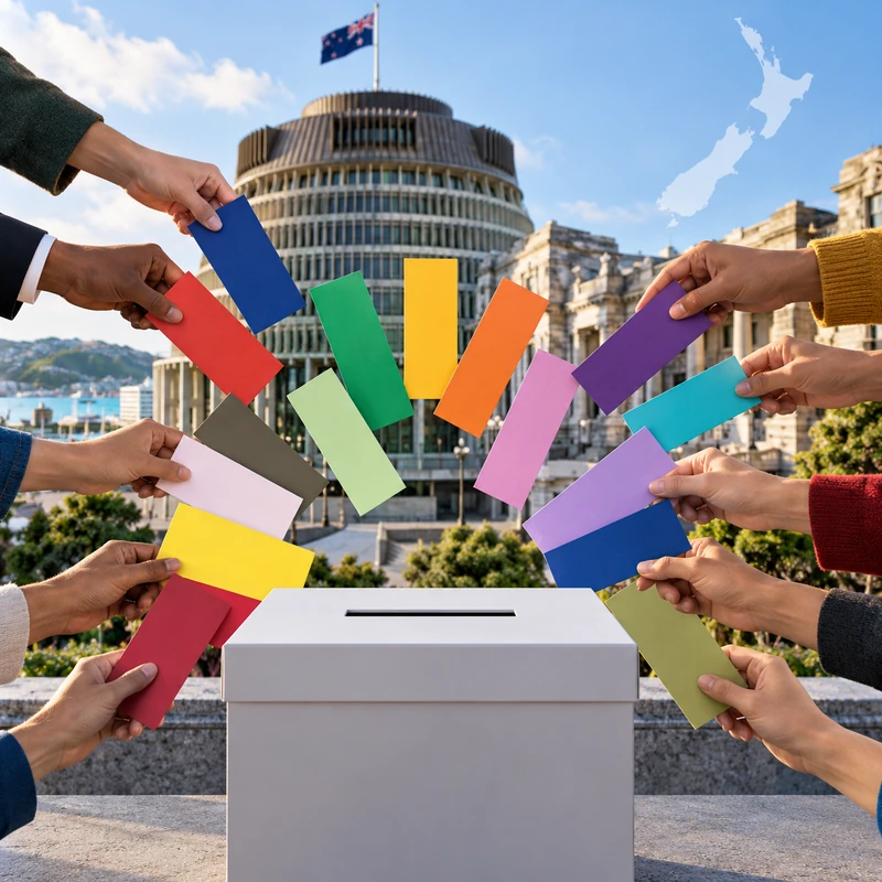 Guía completa: ¿Competirán al menos 15 partidos por el voto partidario de Nueva Zelanda en 2026?