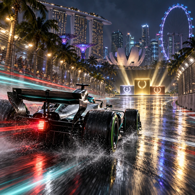 Latest prediction: Will Kimi Antonelli finish on the podium at the 2026 Singapore Grand Prix?